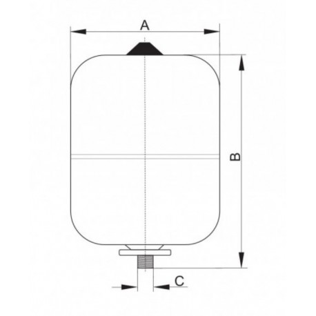 NACZYNIE DO C.W.U. 18 LITRÓW