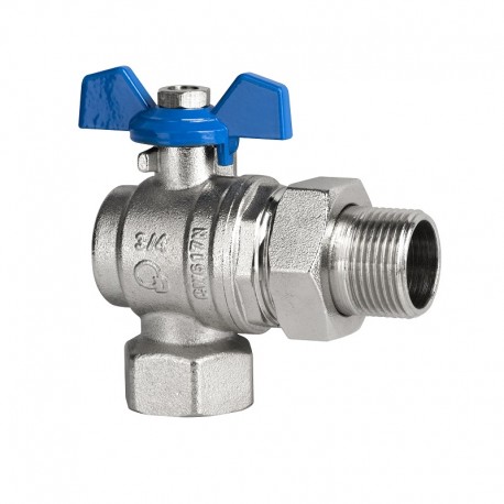 ZAWÓR KULOWY KĄTOWY WW RĄCZKA HISZPAN PN 30