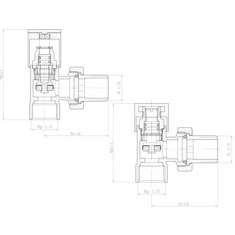 ZESTAW GRZEJNIKOWY 1/2 KĄTOWY ANTRACYT