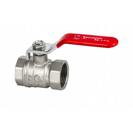 ZAWÓR KULOWY 1/2 WW RĄCZKA PN 16