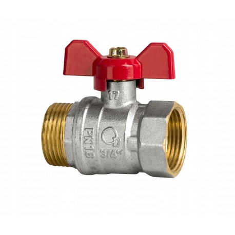 ZAWOR KULOWY 3/4 WZ MOTYL PN16