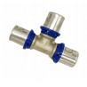 PEX TRÓJNIK 20X16X20 ZACISKANY RADOPRESS PIPE LIFE