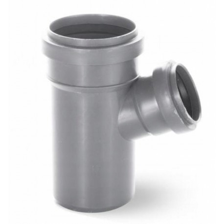 PCV TRÓJNIK REDUKCYJNY 110/50 67 STOPNI KANALIZACJA WEWNĘTRZNA