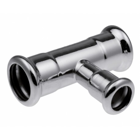 TRÓJNIK REDUKCYJNY ZACISKANY STEEL PRESS 22X18X22 MM KAN-THERM