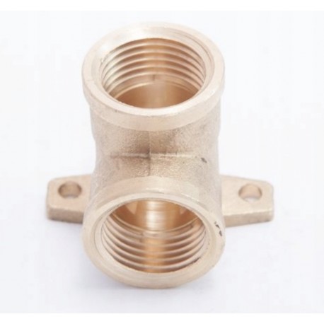 KOLANO Z ŁAPAMI MOSIĄDZ 1/2 CALA MOSIĘŻNE