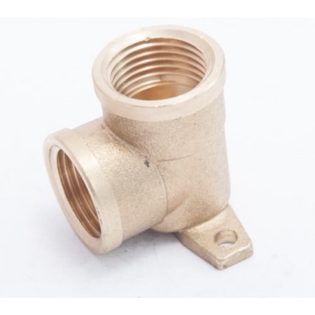 KOLANO Z ŁAPAMI MOSIĄDZ 1/2 CALA MOSIĘŻNE