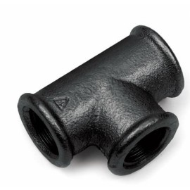 TRÓJNIK CZARNY 1 1/4 CALA DN32