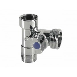 ZAWÓR KĄTOWY KULOWY 3/4X1/2X1/2