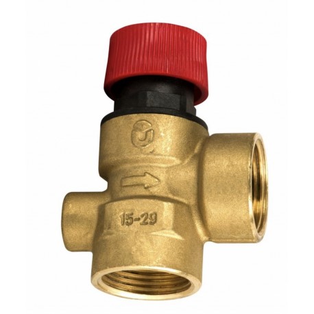 ZAWÓR BEZPIECZEŃSTWA Z MEMBRANĄ 1/2' x 1/2" 6 bar