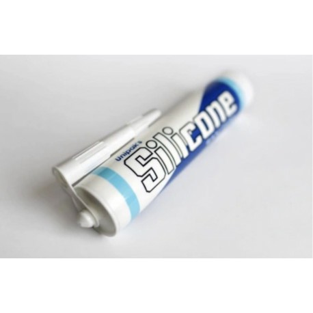 SILIKON UNIWERSALNY SANITARNY BEZBARWNY 300 ml FIRMY UNIPAK