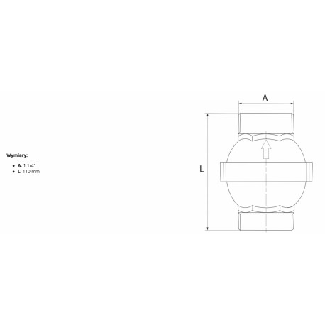 ZAWÓR RÓŻNICOWY 1 1/2" ZR40