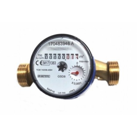 WODOMIERZ GSD8 1/2'' 1,6m3 CIEPŁA WODA BMETERS