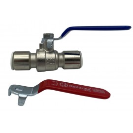 ZAWÓR KULOWY 15 MM DO RUR MIEDZIANYCH 15 MM