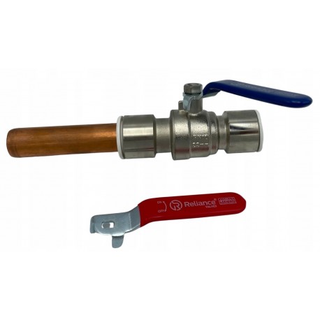 ZAWÓR KULOWY 22 MM DO RUR MIEDZIANYCH 22 MM