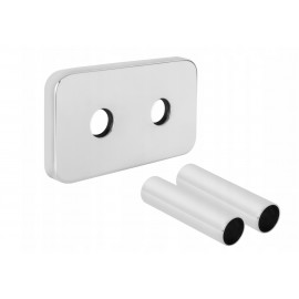 ZESTAW MASKUJĄCY ROZETA PODWÓJNA Z TULEJAMI PREMIUM