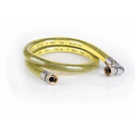 WĄŻ PRZYŁĄCZE DO GAZU KĄTOWE GW X GW 1500 MM