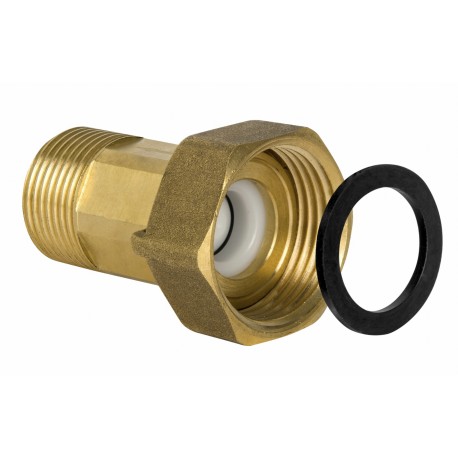 PÓŁŚRUBUNEK Z ZAWOREM ZWROTNYM 1X11/4 WODOMIERZ