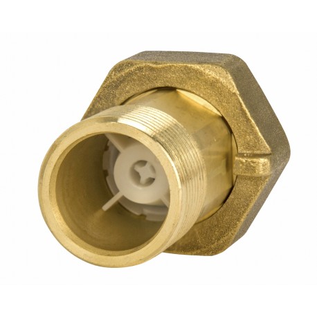 PÓŁŚRUBUNEK Z ZAWOREM ZWROTNYM 1X11/4 WODOMIERZ