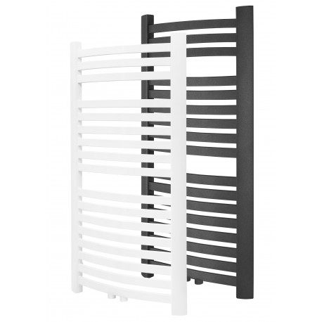 GRZEJNIK ŁAZIENKOWY V BIAŁY 400 X 1000 17 ŻEBEREK