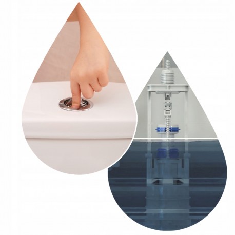 Zawór spustowy do spłuczki zestaw